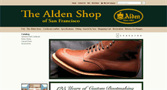 Desktop Screenshot of aldenshop.com